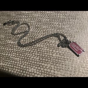 Marc by Marc Jacobs Enamel Logo Necklace